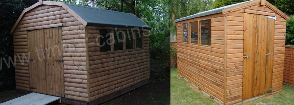 Our sheds are built bespoke to your specification