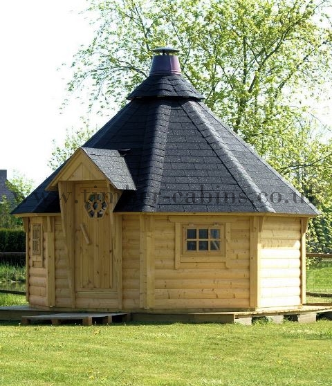 Kylie BBQ Kota Log Cabin by Palmako